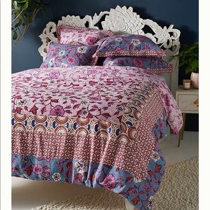 Anthropologie Zola King Duvet Cover